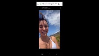 Veronica Perasso (veronicaperasso) Outdoor B G With Cum In Mouth Onlyfans (Public)-9