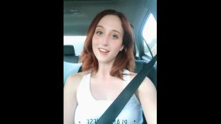Luna Lain - lunalainxx () Lunalainxx - touring in la and of course car titty 22-09-2019-6