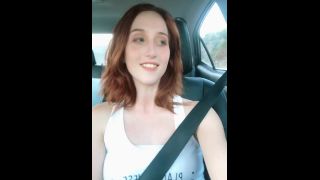 Luna Lain - lunalainxx () Lunalainxx - touring in la and of course car titty 22-09-2019-8