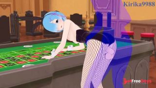 [GetFreeDays.com] Rem Bunny Girl and I have intense sex in the casino. - ReZero Hentai Adult Film February 2023-4