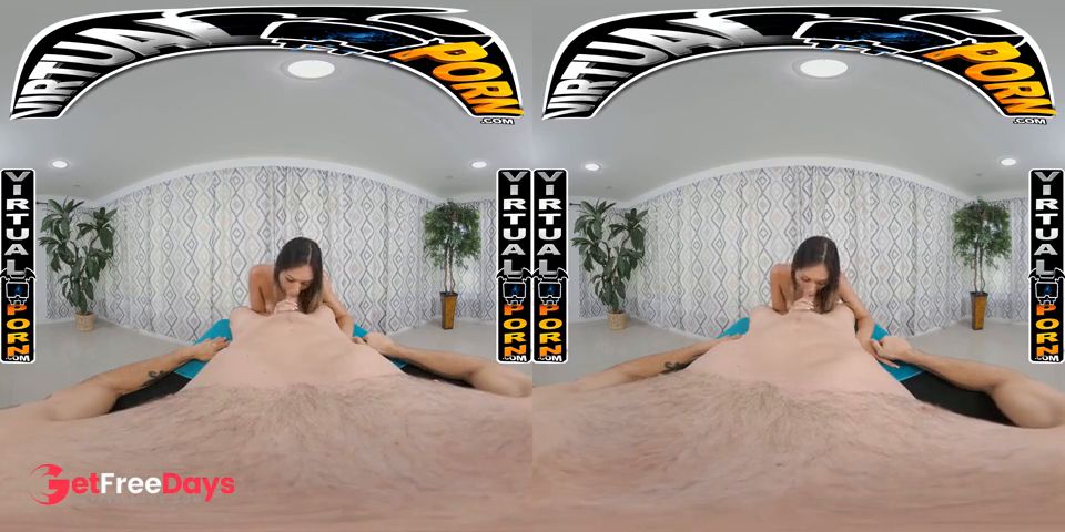 VIRTUAL PORN - While You Massage Ana Rose, You Slowly Start Fingering Her Making Her All Wet and Horny