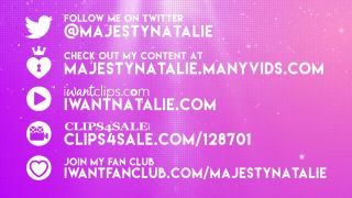 online xxx video 19 Majesty Natalie - Pink Pedi Foot Worship on pov latina femdom-9