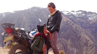 Quick fuck high in the cold mountains-0