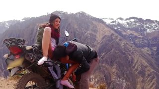 Quick fuck high in the cold mountains-2