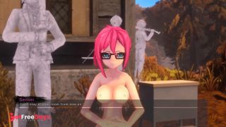 Monster Girl Tailes 2 - I get a Footjob from a cute cat monster girl - Hentai Game-1
