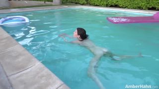 porn video 46 Amber Hahn – Polka Dot Bikini | femdom pov | masturbation porn lesbian feet fetish-8