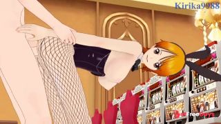 [GetFreeDays.com] Nami Bunny Girl and I have intense sex in the casino. - One Piece Hentai Adult Film May 2023-5