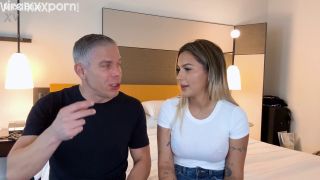 Mick Blue, keniamusicr Keniamusicr Teases Her Big Latin Tits in Uncut Cock Worship Video ft Mick Blue Latina-1