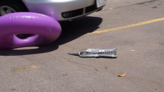 Custom Fetish - Madison Crushes Inflatables With Car HD - Fetish-8