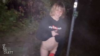 [K2S.CLUB] BettDuett - Draußen im Dunkeln doppelt abgespritzt - FullHD 1080P-9