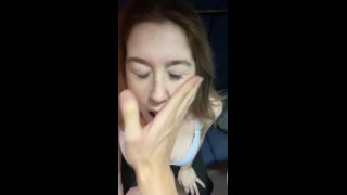 Milana Milka - Amateur SexTape With Stranger Girl In Train Carriage Compartment (Amateur porn)-3