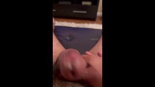 Lil Carlos - Bi Latino guy make his small brown cock cum POV-0