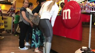 CandidCreeps 717 Asian Candid Yoga Pants Booty Creepshot Vide-2