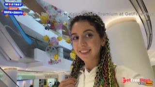 Blowjob in Public Toilet at a Shopping Mall - Public Cumwalk-6