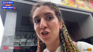 Blowjob in Public Toilet at a Shopping Mall - Public Cumwalk-9