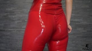 porn clip 31 Natasha Otil – Fetishista – Red Latex Ass Shake And Clench | small penis humiliation | fetish porn fetish papa-1