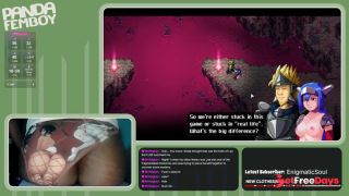 [GetFreeDays.com] PandaFemboy Plays CrossCode Part 16 Sex Stream March 2023-8