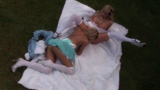 Pornstar Mirror Mirror Blonde Girls Fuck Each Other To Eternity- Titopia-0