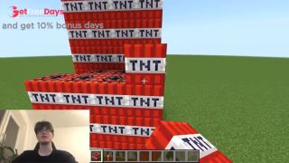 [GetFreeDays.com] How to build and Blow up a Big Dick from TNT in Minecraft Adult Film May 2023-7