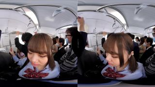 3DSVR-1110 【VR】満員電車で目の前には巨乳の女性！不可抗力でおっぱい当たっちゃうVR-6