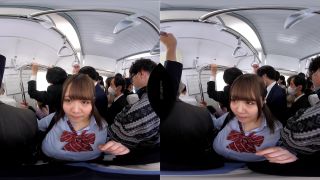 3DSVR-1110 【VR】満員電車で目の前には巨乳の女性！不可抗力でおっぱい当たっちゃうVR-8