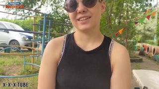 Amateur porn  Montanasvibe  Russian Schoolgirl Decided To Go For A Jog And Then Had Sex With A Stranger Right On The Street-2