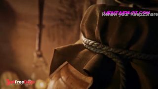 Tomb Raider Lara C. Gets The Biggest Futa Cock From The Camp - 3D Animation-6