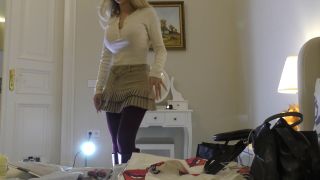 Hot Tight Shaved Pussy Big Tits Girl Comes For Casting Turns Into Porn.-5