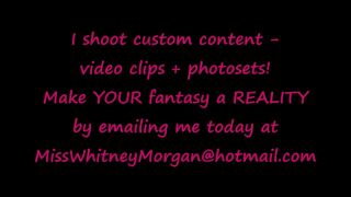 xxx clip 21 Miss Whitney Morgan - Losers Stroke To Miss Whitney Morgans Sweaty Socks ALONE - licking - masturbation porn crazy fetish porn-9