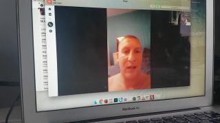 free porn video 29 old man fetish Miss Foxx – Skype With Loser Footbitch Alan, masturbation instructions on pov-9