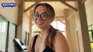 MayaLis - Cute Fitness Trainer Girl gives her first Session and Gets Fucked in her Tight Pussy [1080p] - Teen-2