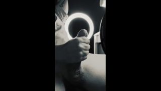 College  Solo guy jerking off-9