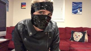 Kody Evans Kodyevans - leather jacket wrapped gag and the stuffed me mouth and gagged what should happen next 14-07-2022-2