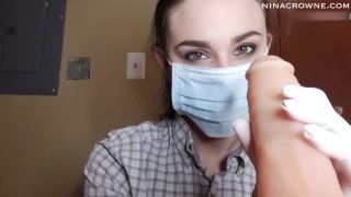 xxx clip 18 Nina Crowne – Clinic Intern Gloved Handjob | glove fetish | handjob porn pregnant fetish porn-2