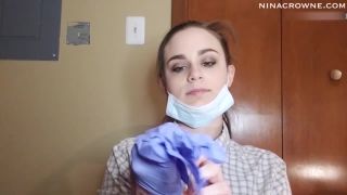 xxx clip 18 Nina Crowne – Clinic Intern Gloved Handjob | glove fetish | handjob porn pregnant fetish porn-3