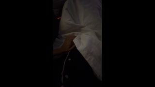 Hot Sexy Slut Masturbating In Business Class Flight! Bunnybrownie!Publi.-4