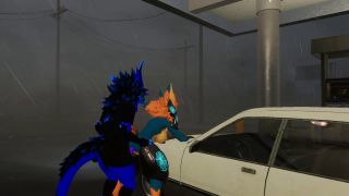 [GetFreeDays.com] Female Protogen Get Fucked Over Car At Gas Station hardcore porn games-0