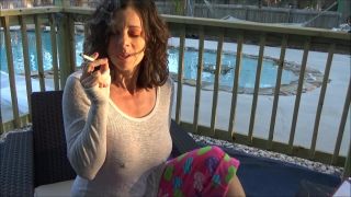 Kat Wilder - Smoking In My PJs - Smoking-1