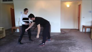 online adult clip 39 Karate Trample Femdom Girls - Karate Lesson With Natalie Low-Blow | domination | fetish porn sock fetish-6