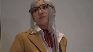 Rei Mizuna In Her Shocking Retirement Video Black T*****e & R**e Cosplay Heroine Cosplay!-3