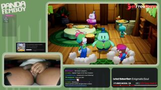 [GetFreeDays.com] PandaFemboy Plays Mario and Luigi Brothership Part 16 Sex Stream July 2023-4