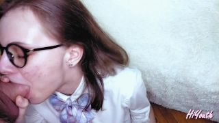 [Amateur] please Cum on my Face and Glasses Russian GF - hiYouth-4