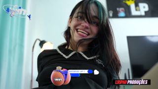 Video Branquinha Dos Peitinho Pequeno Dando o Cu No Pelo Aqua LP Pr...-2