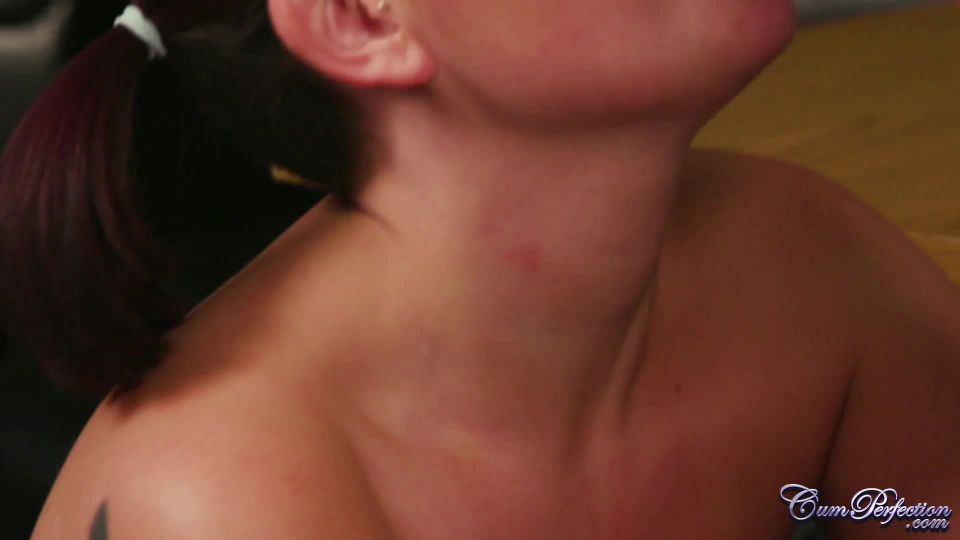 Cum perfection with belle o'hara in old teacher