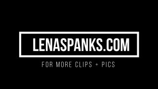 Lenaspanks Anal Training 3 Toys Spanks webcam -9
