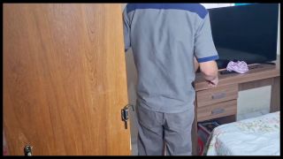 renatasurtada - Married woman without panties receives maintenance man!-3
