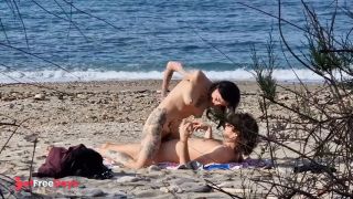 Beach Sex - hot and passionate - Squirting 7.40, 13.25 Video shot with my new telephoto lens-5