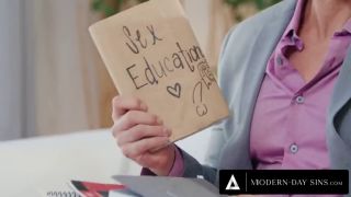 Big Dick MODERN-DAY SINS - DILF Makes Petite Babysitter Kimmy Kimm SQUIRT Multiple Times  CUMS In Her Mouth-1