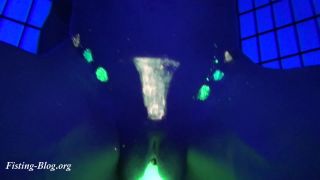 Blacklight Strip Tease and Dildo Fuck – Candy Cameltoe(Fisting porn videos)-5