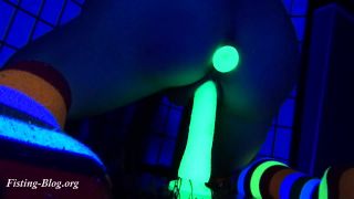 Blacklight Strip Tease and Dildo Fuck – Candy Cameltoe(Fisting porn videos)-7